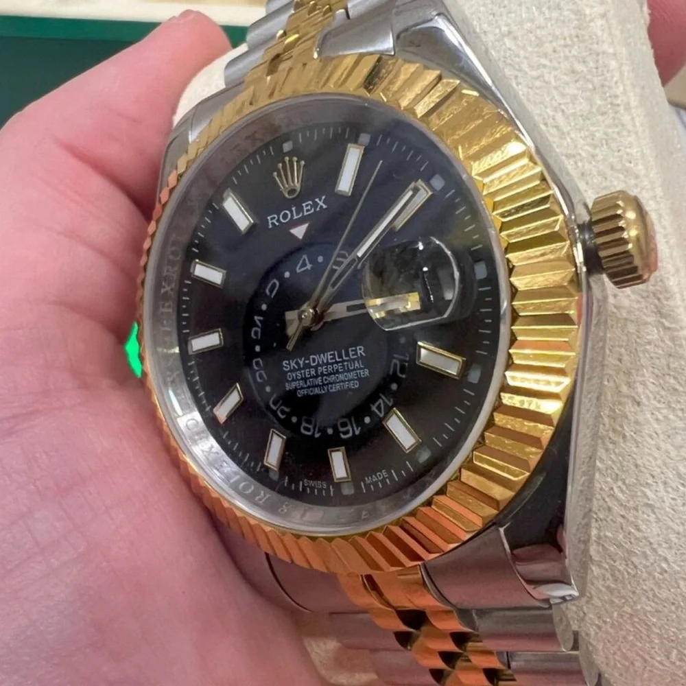 Silver and Gold Watch - Picture 3 of 6